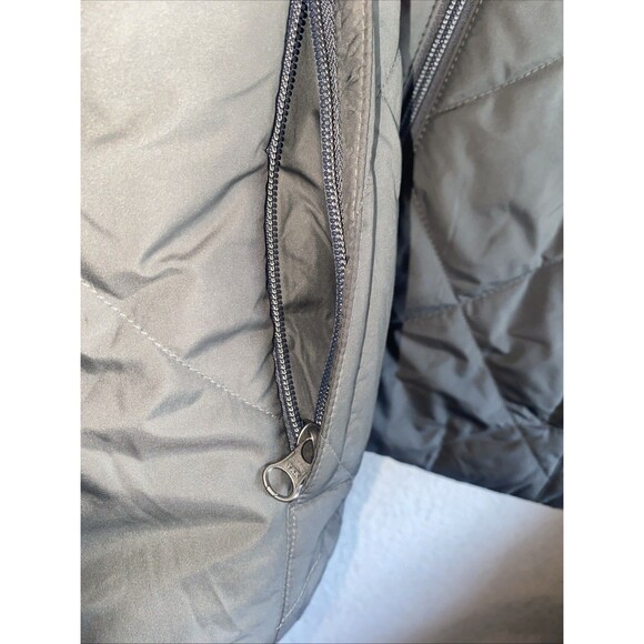 Colombia simply snowy down puffer jacket outdoor winter jacket cozy M Gray Fur - Picture 6 of 9